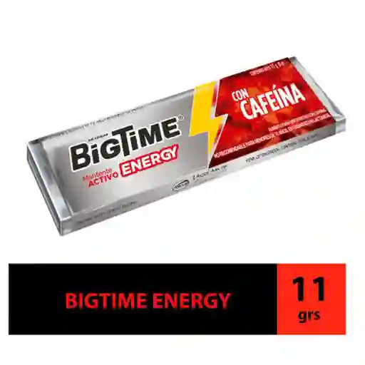 Bigtime Barra Con Cafeína Energy
