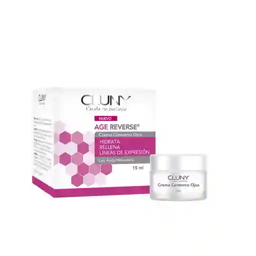 Cluny Crema Facial Age Reverse Contorno de Ojos