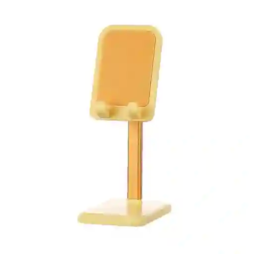 Miniso Soporte Para Celular Amarillo 7 x 19.2 cm