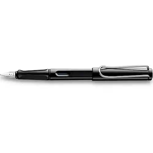 Lamy Pluma Safari Negra Brillante 19