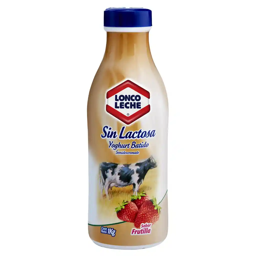 Loncoleche Yoghurt sin Lactosa Sabor Frutilla