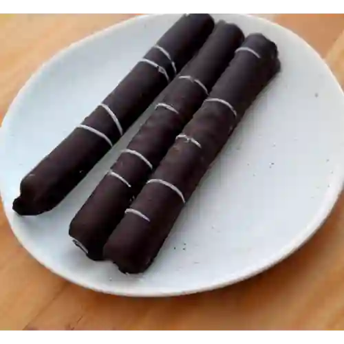 Cuchuflí Bañado en Chocolate