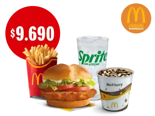 McCombo grande Crispy Deluxe + 1 McFlurry M&M