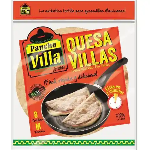 Pancho Villa Tortilla Quesavilla M