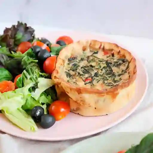 Quiche Tomate Albahaca