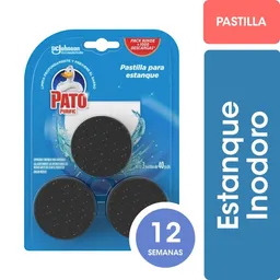 Bloque Para Estanque Inodoro Pato Purific Marina 120 g x 4 Und
