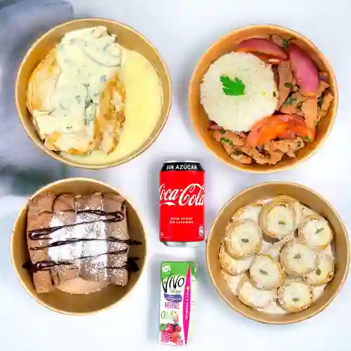 Combo Almuerzo Fit (2 Personas)