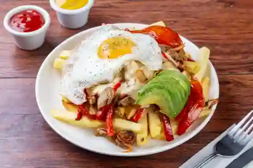 Chorrillana Vegetariana