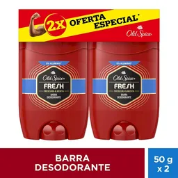 Old Spice Desodorante Fresh Frescura y Menta en Barra 