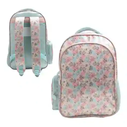 Mochila Infantil Stitch Satín