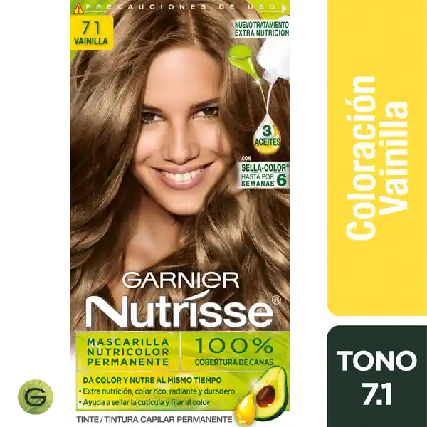 Garnier Tinte Coloración 71 Almendra