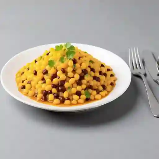 Choclo Peruano En Salsa Huancaina