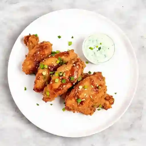 Alitas De Pollo Bbq Oriental