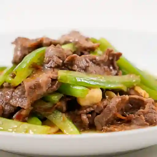 Carne con Apio