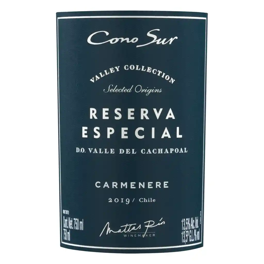 Cono Sur Carmenere Vino Res Esp