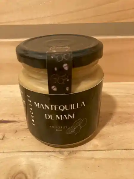 Snackies Mantequilla de Maní Tostado Natural Smoothy