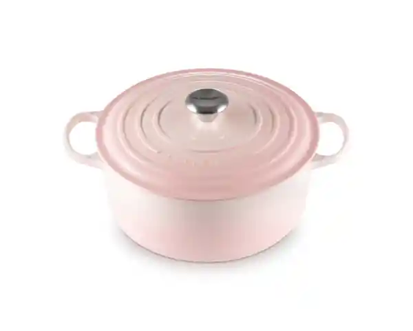 Olla Cocotte Redonda Shell Pink 6.7 L 28 cm Le Creuset