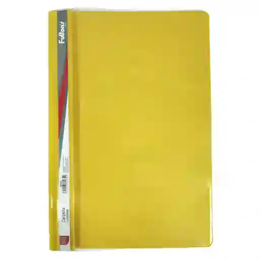 Fultons Carpeta Vinil Pigmentada Oficio Amarillo