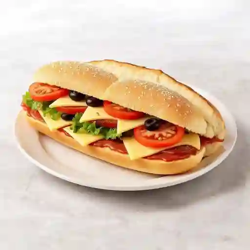 Sandwich Xl De Lomo Napolitano