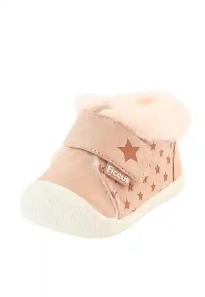 Zapatillas Velcro Gatear Soft Niña Rosado 20 822 Ficcus