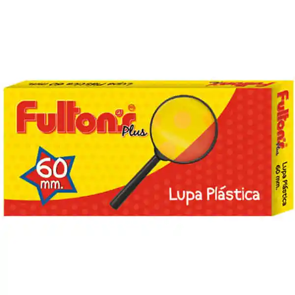 Fultons Lupa Plástica Negra