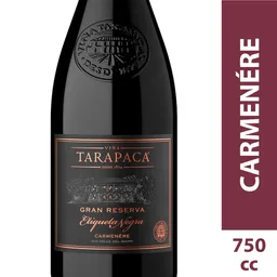 Tarapaca Vino Tinto Gran Reserva Etiqueta Negra Carmenere