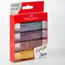 Faber Castell - Set 4 Destacadores Metallic