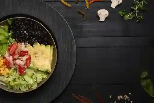 Bowl de ensalada suelta (lo que pesa)