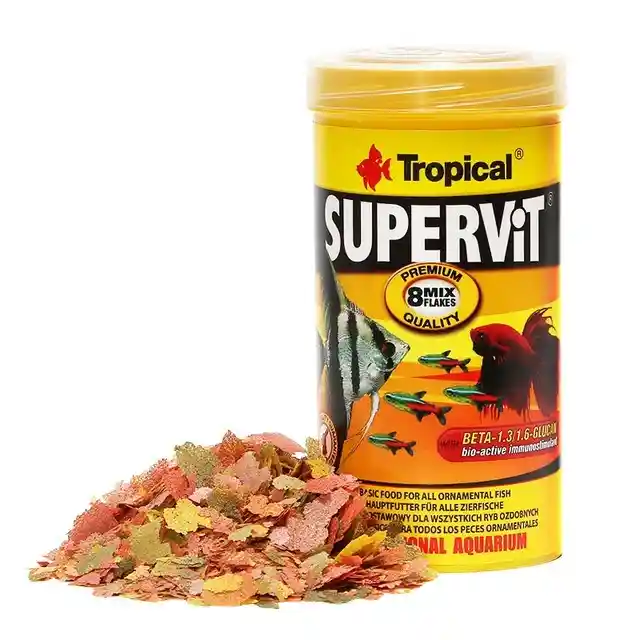 Supervit Alimento Para Peces Tropical 50 G.