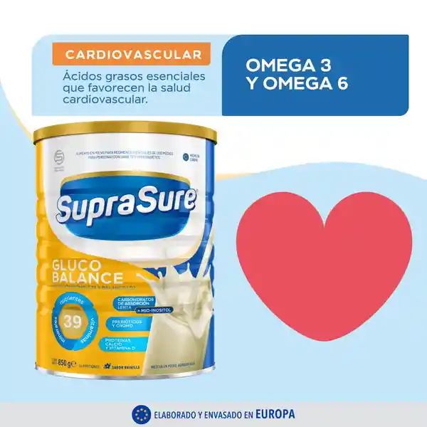 SupraSure Suplemento Alimenticio en Polvo Diabético Glucobalance