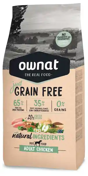 Ownat Alimento Para Perro Adult Chicken Dog Just Grain Free