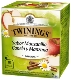 Twinings Infusión Manzanilla Canela manzana 15gr