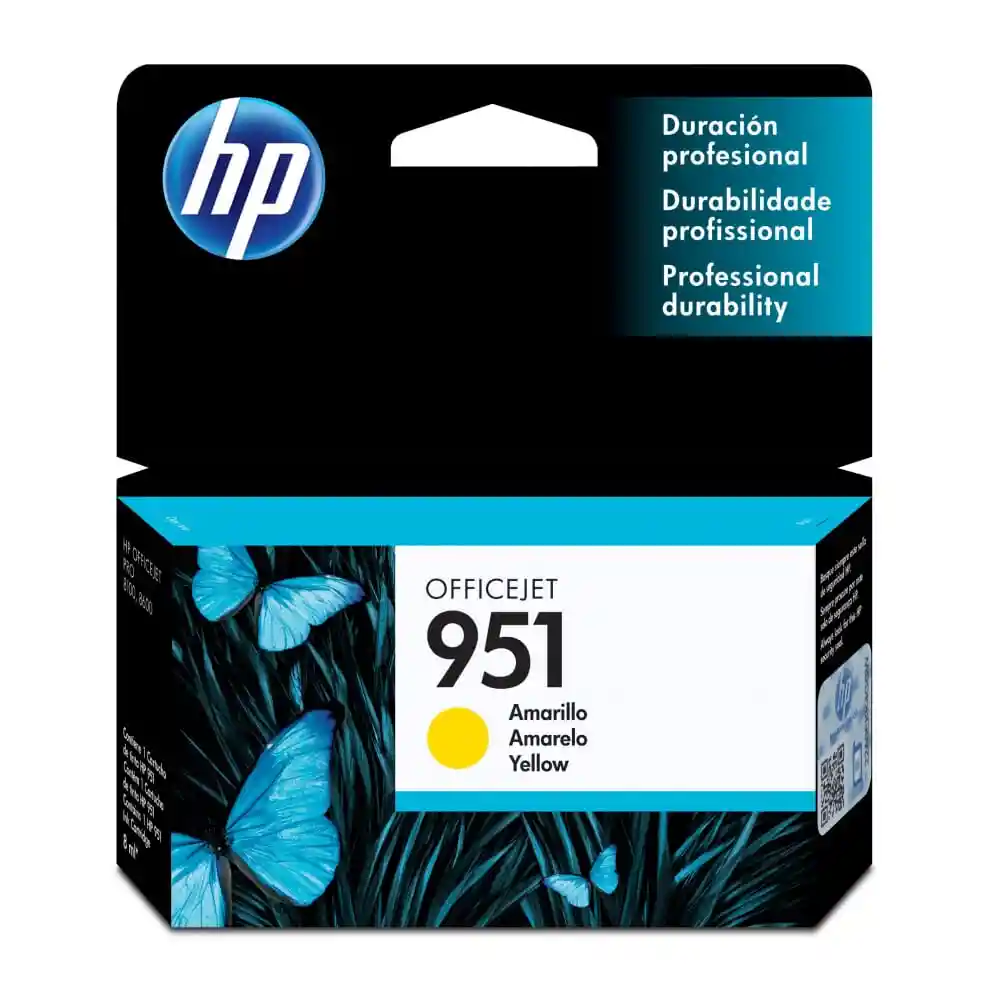 Hp Cartridge 951 Amarillo