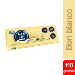 Bon o Bon Chocolate Tableta Blanco 110 g