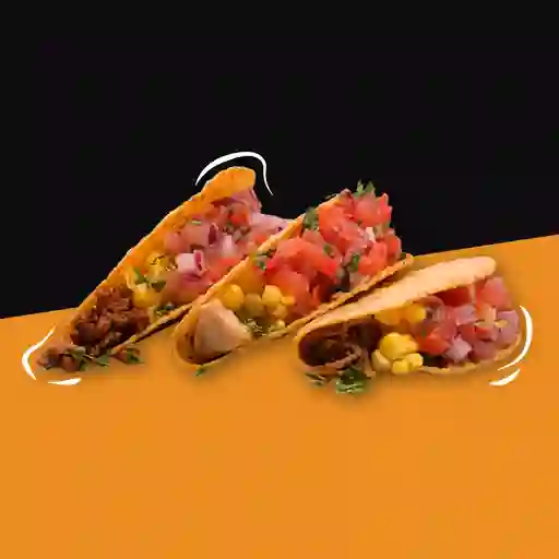 3 Tacos Crujientes