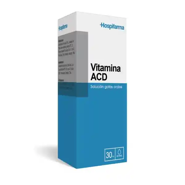 Hospifarma Solución Para Gotas Orales Vitaminas ADC