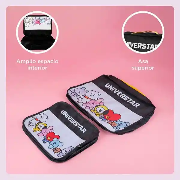 Bt21 Set Bolsa de Viaje Miniso