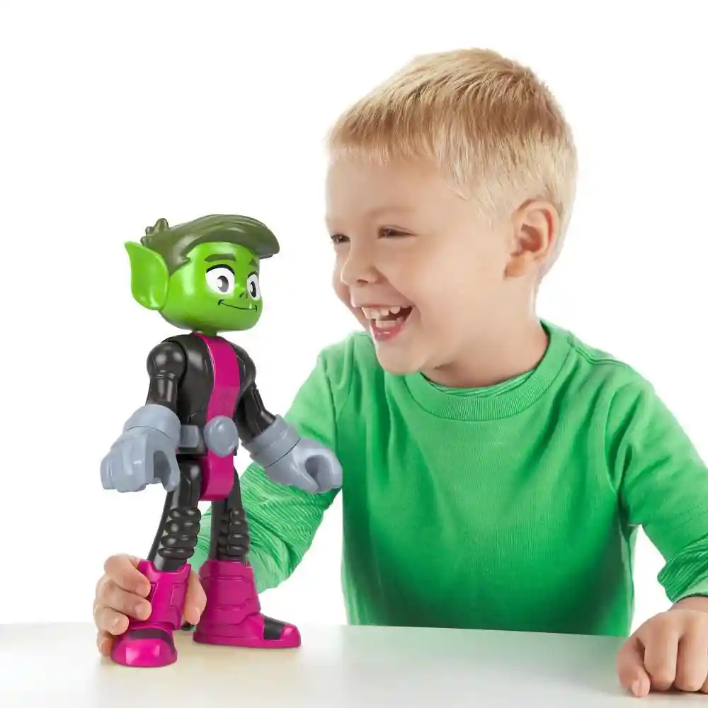 Imaginext Figura De Acción Ttg Xl Beast Boy