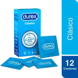 Durex Preservativos - Condones Clásico 12 unidades