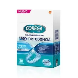 Corega Tableta Limpiadora Pro Ortodoncia