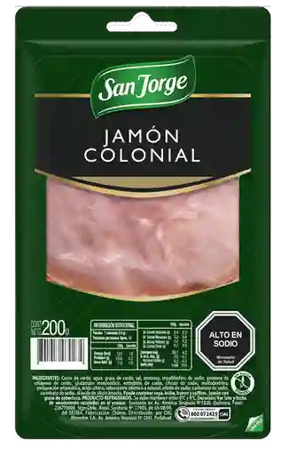 Jamón Colonial San Jorge 200 g