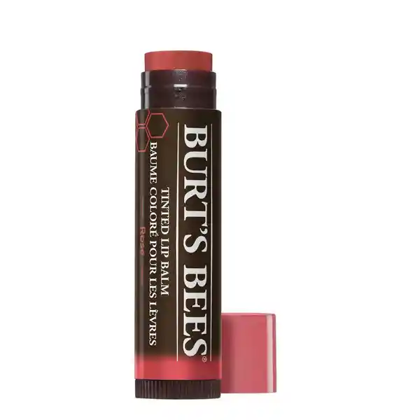 Burt's Bees Bálsamo Labial Con Color Rose