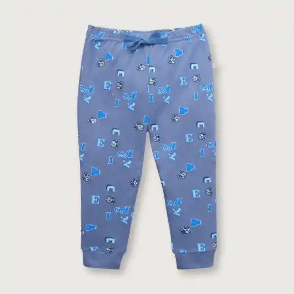 Pijama Polera + Pantalón Niño Navy Talla 6M Opaline