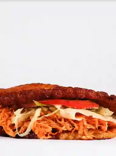 Patacón Pollo Mechado
