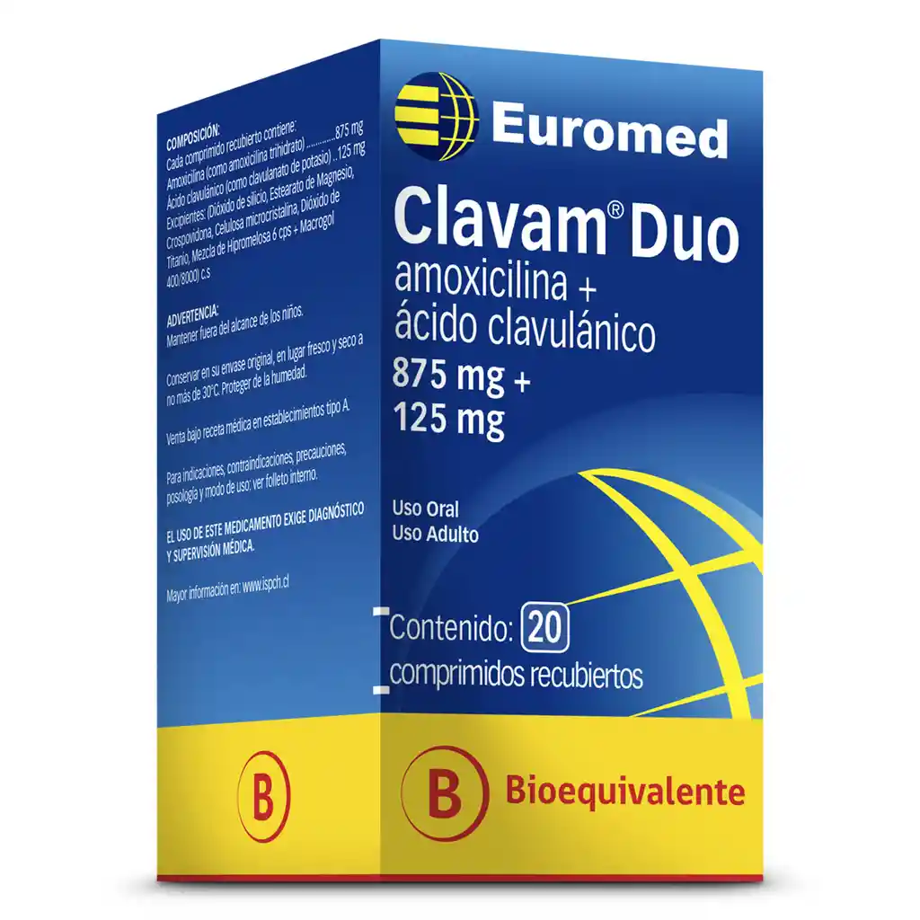 Clavam Duo (125 mg / 875 mg)