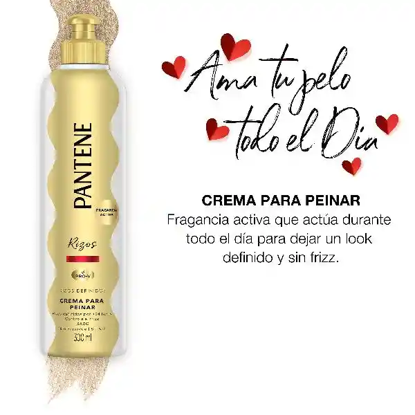 Pantene Crema Para Peinar Pro V Para Rizos Definidos