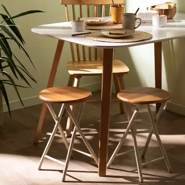 Piso de Metal y Mdf Plegable 45 x 30 cm Casaideas