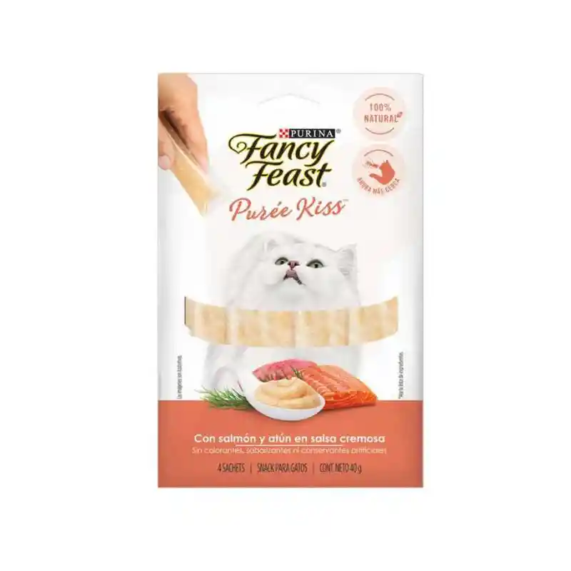 Fancy Feast Alimento Para Gato Kiss con Salmón