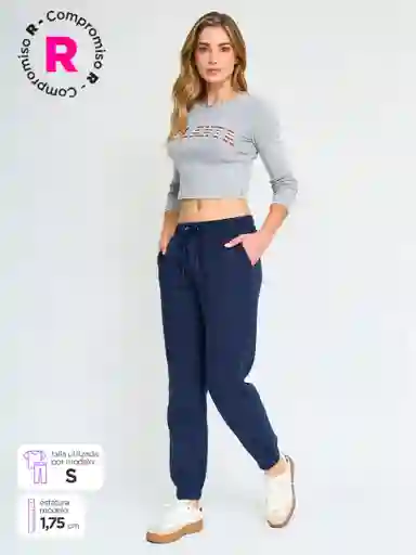 Index Pantalón Sport Buzo3 Ess Ttemp Navy S