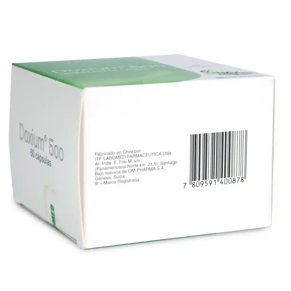 Doxium 500 mg Capsulas